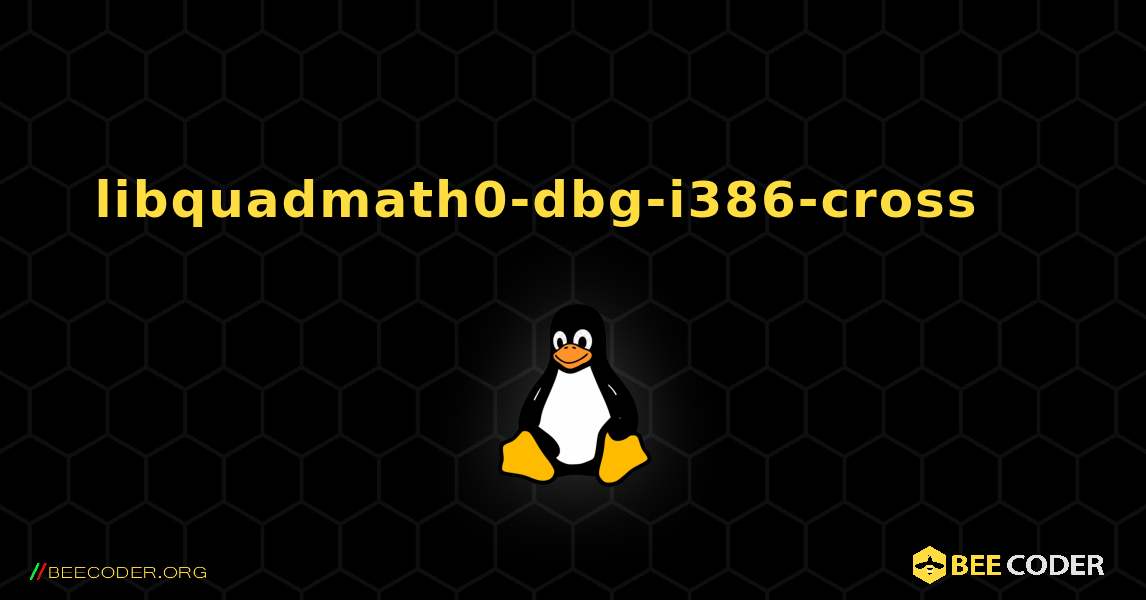 libquadmath0-dbg-i386-cross 를 설치하는 방법. Linux