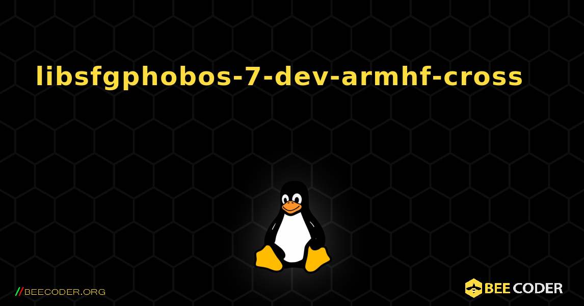 libsfgphobos-7-dev-armhf-cross 를 설치하는 방법. Linux