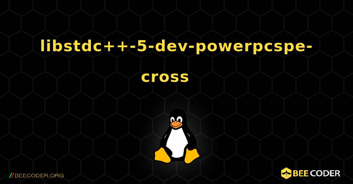 libstdc++-5-dev-powerpcspe-cross 를 설치하는 방법. Linux