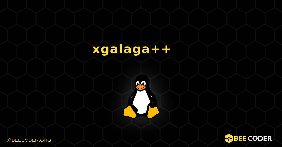 xgalaga++ 를 설치하는 방법. Linux