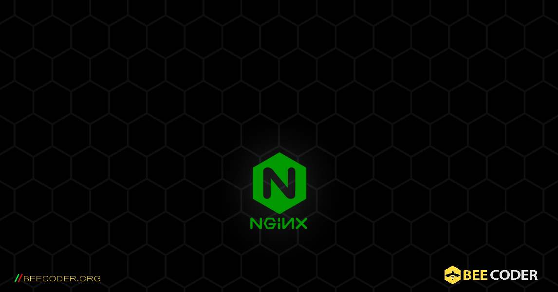 빠르고 쉬운 시작 예제. NGINX