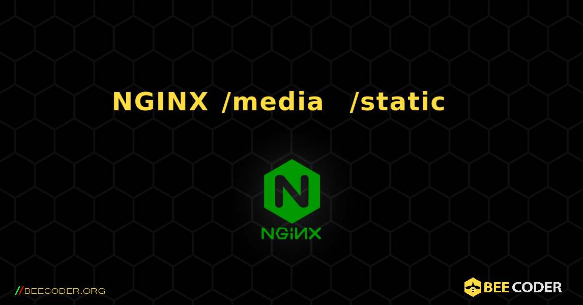NGINX에 /media 및 /static을 추가하는 방법. NGINX
