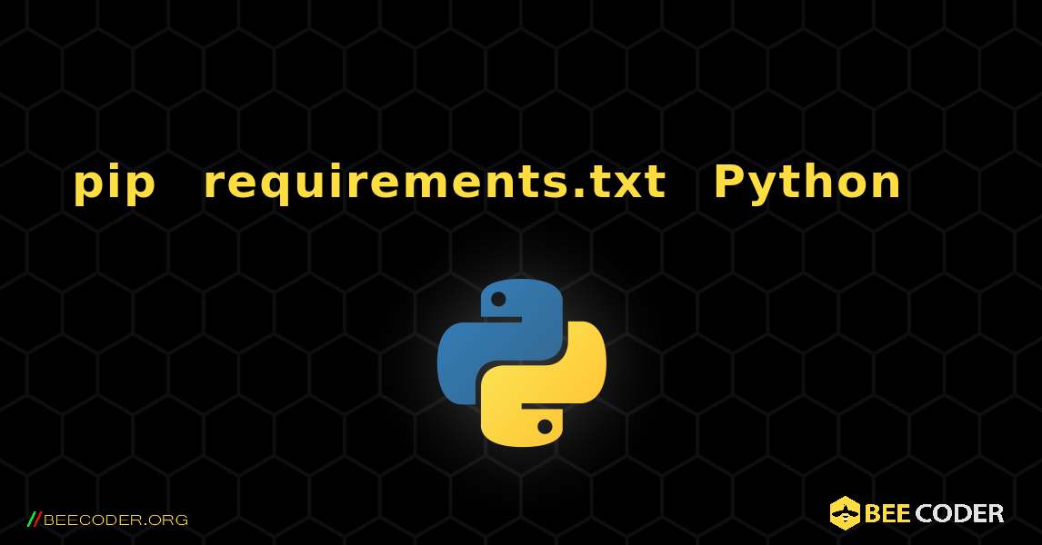 pip 및 requirements.txt를 사용하여 Python 패키지를 설치하는 방법. Python