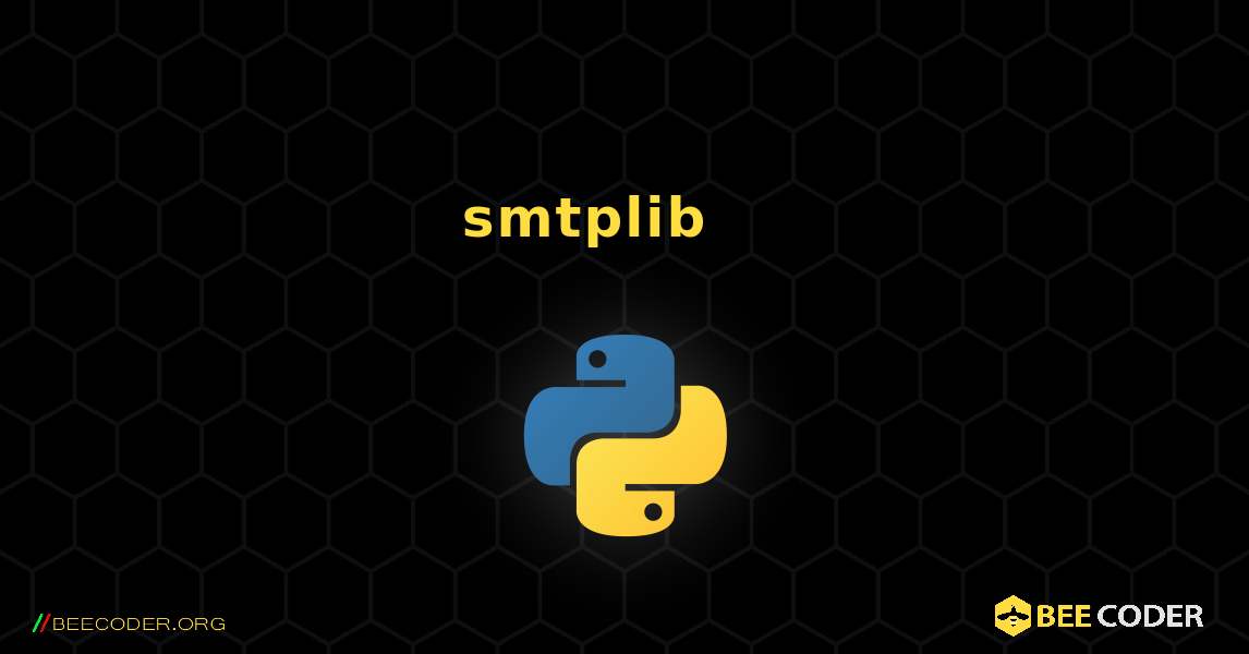 smtplib를 사용하여 이메일 보내기. Python