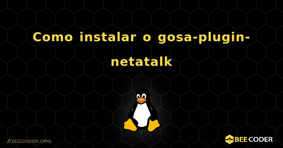 Como instalar o gosa-plugin-netatalk . Linux