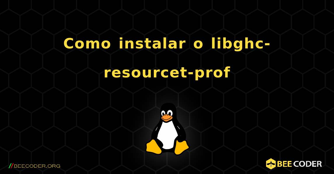 Como instalar o libghc-resourcet-prof . Linux