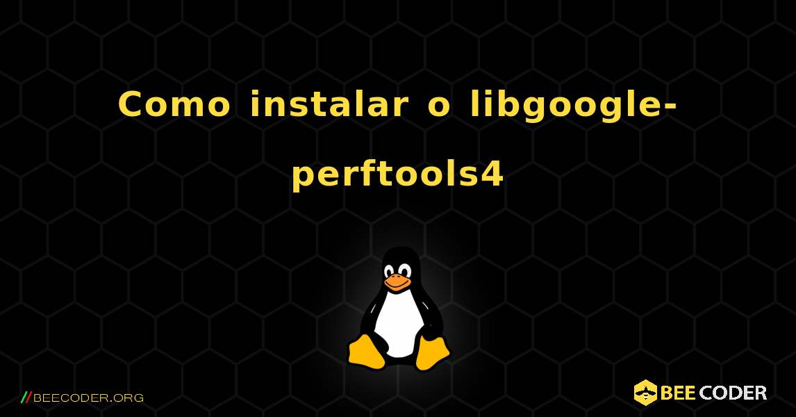 Como instalar o libgoogle-perftools4 . Linux