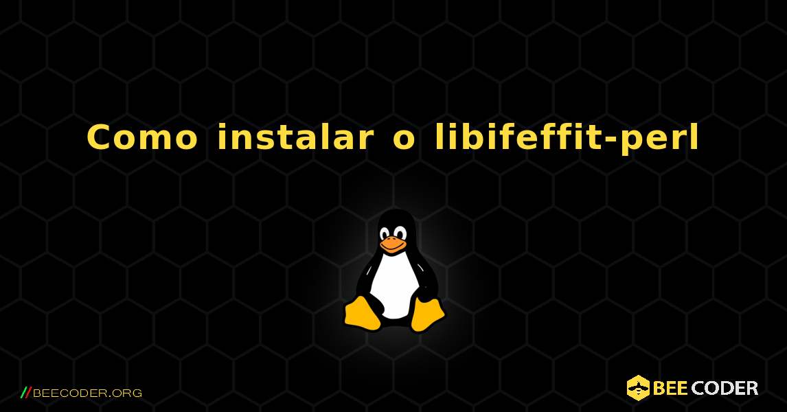 Como instalar o libifeffit-perl . Linux