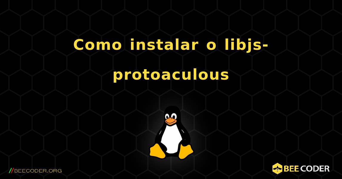 Como instalar o libjs-protoaculous . Linux