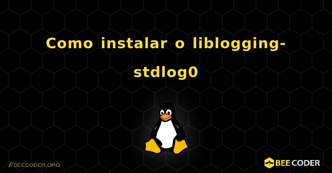 Como instalar o liblogging-stdlog0 . Linux