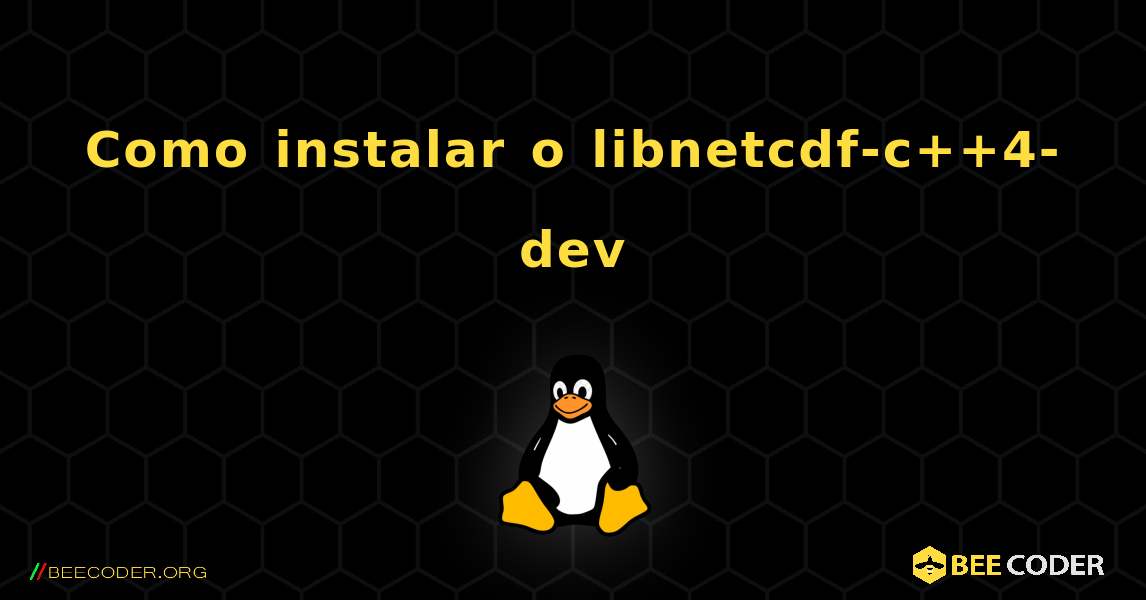 Como instalar o libnetcdf-c++4-dev . Linux