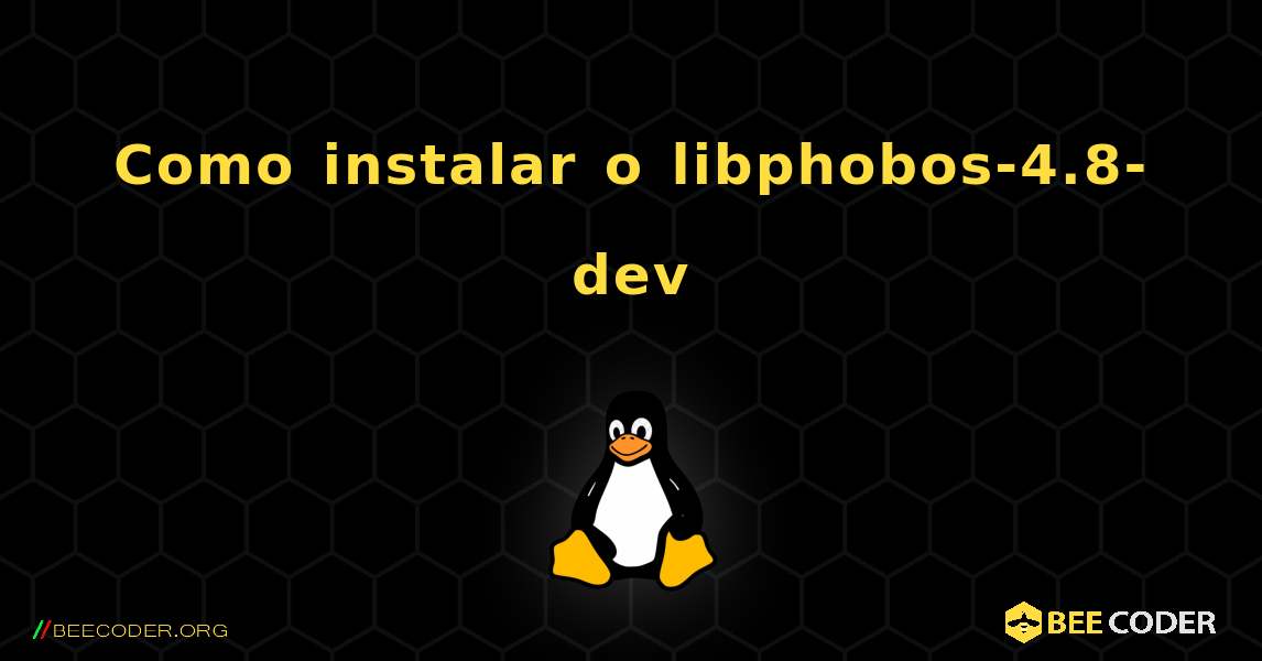 Como instalar o libphobos-4.8-dev . Linux