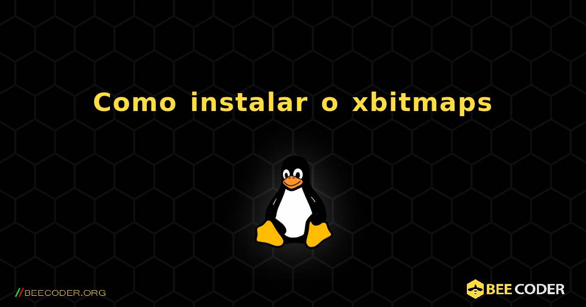 Como instalar o xbitmaps . Linux