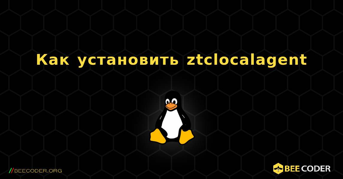 Как установить ztclocalagent . Linux