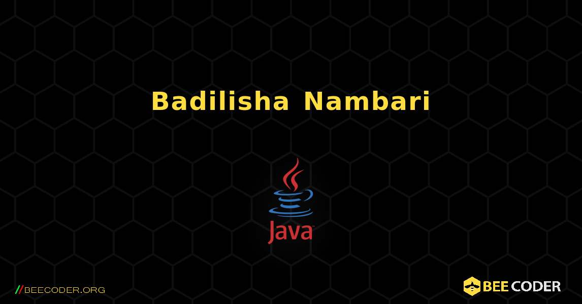 Badilisha Nambari. Java