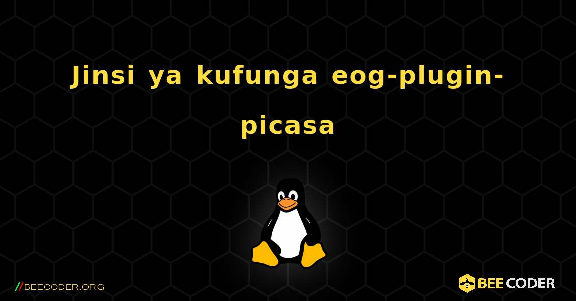 Jinsi ya kufunga eog-plugin-picasa . Linux