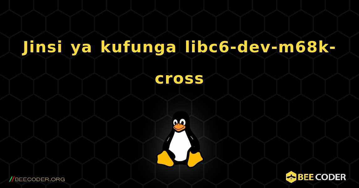 Jinsi ya kufunga libc6-dev-m68k-cross . Linux