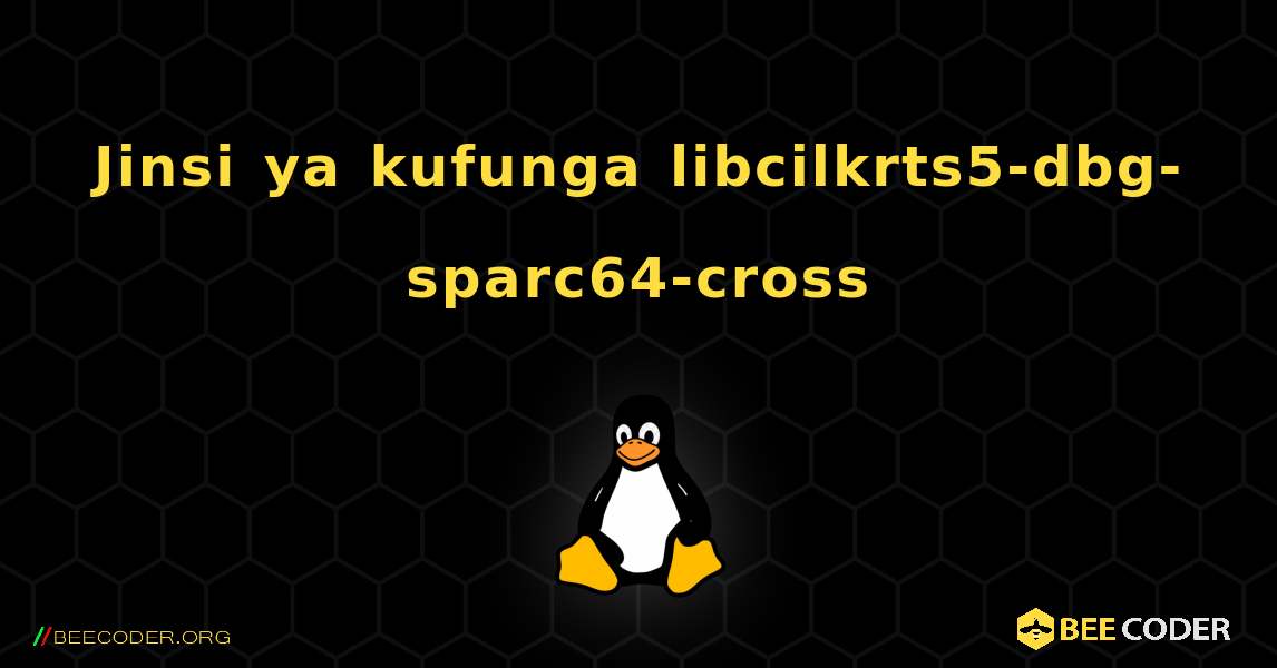 Jinsi ya kufunga libcilkrts5-dbg-sparc64-cross . Linux