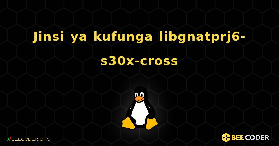 Jinsi ya kufunga libgnatprj6-s30x-cross . Linux