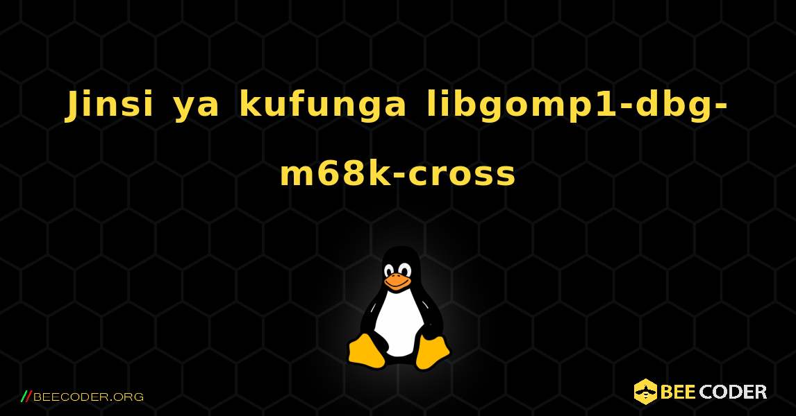 Jinsi ya kufunga libgomp1-dbg-m68k-cross . Linux