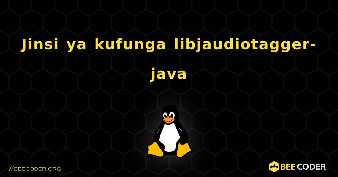 Jinsi ya kufunga libjaudiotagger-java . Linux