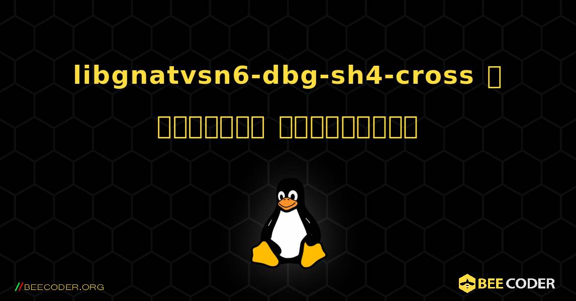 libgnatvsn6-dbg-sh4-cross  ஐ எவ்வாறு நிறுவுவது. Linux