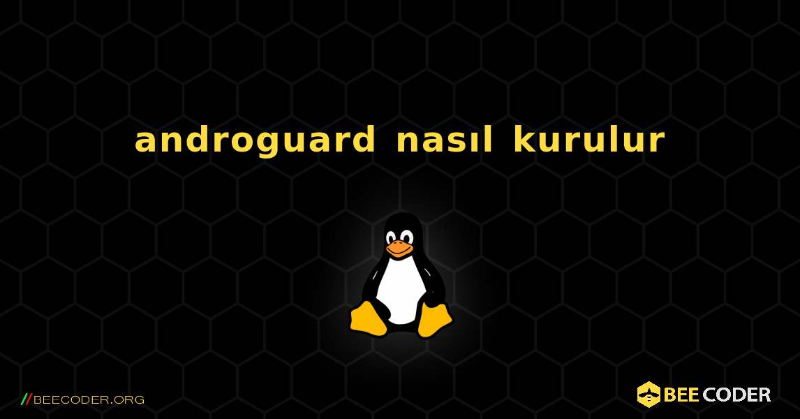 androguard  nasıl kurulur. Linux