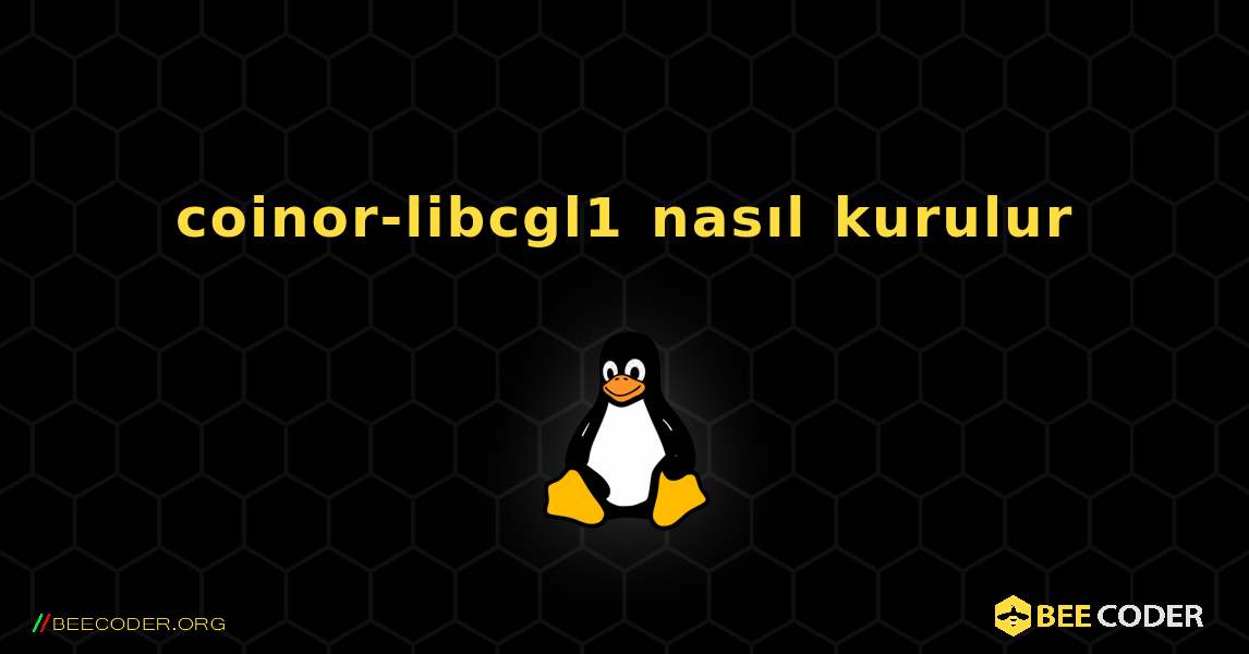 coinor-libcgl1  nasıl kurulur. Linux