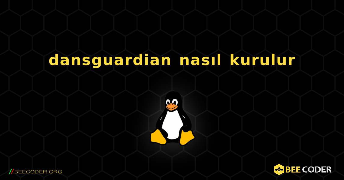 dansguardian  nasıl kurulur. Linux