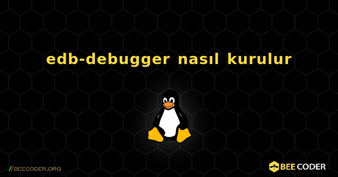 edb-debugger  nasıl kurulur. Linux