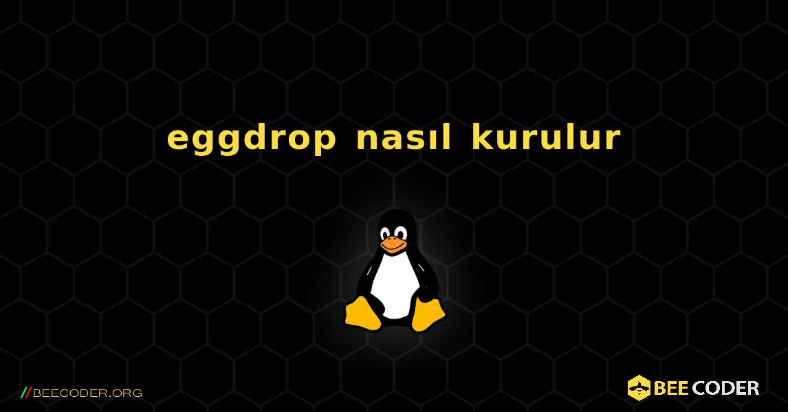 eggdrop  nasıl kurulur. Linux