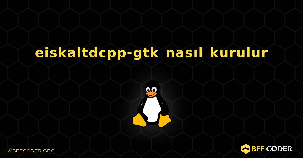 eiskaltdcpp-gtk  nasıl kurulur. Linux