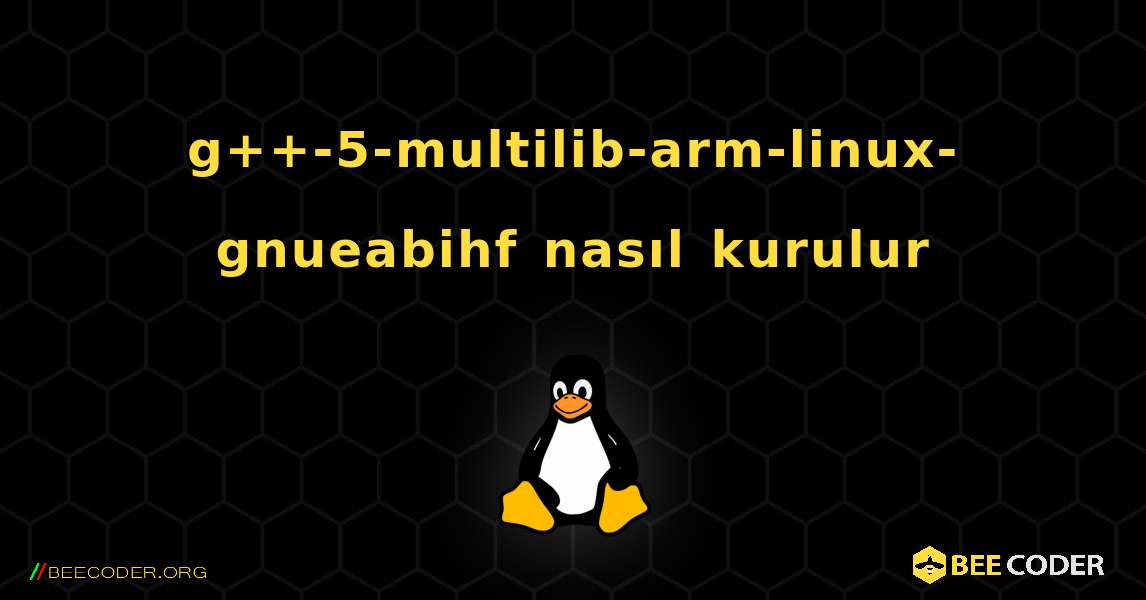 g++-5-multilib-arm-linux-gnueabihf  nasıl kurulur. Linux