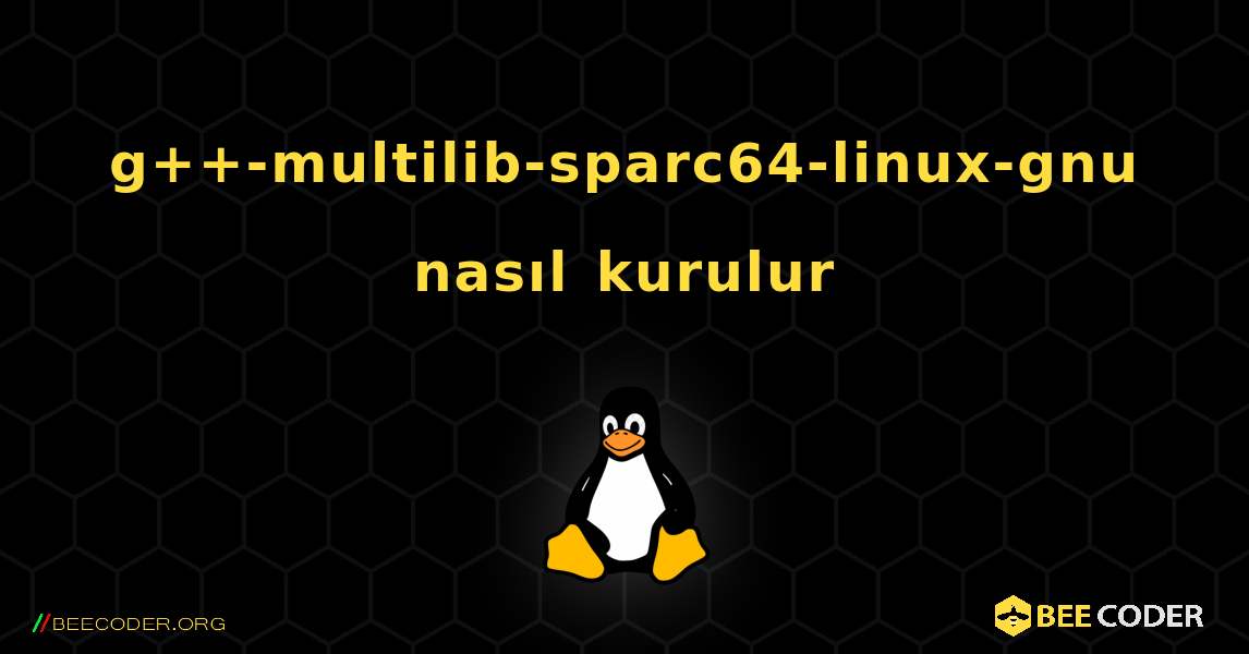 g++-multilib-sparc64-linux-gnu  nasıl kurulur. Linux