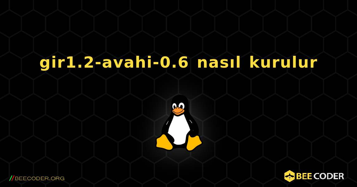 gir1.2-avahi-0.6  nasıl kurulur. Linux