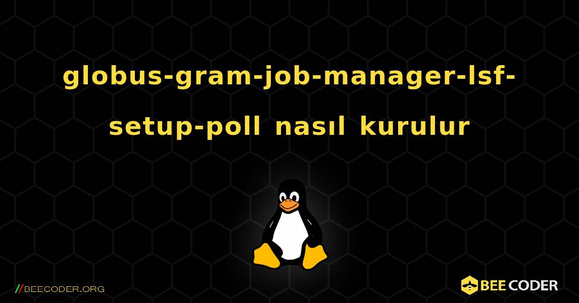 globus-gram-job-manager-lsf-setup-poll  nasıl kurulur. Linux