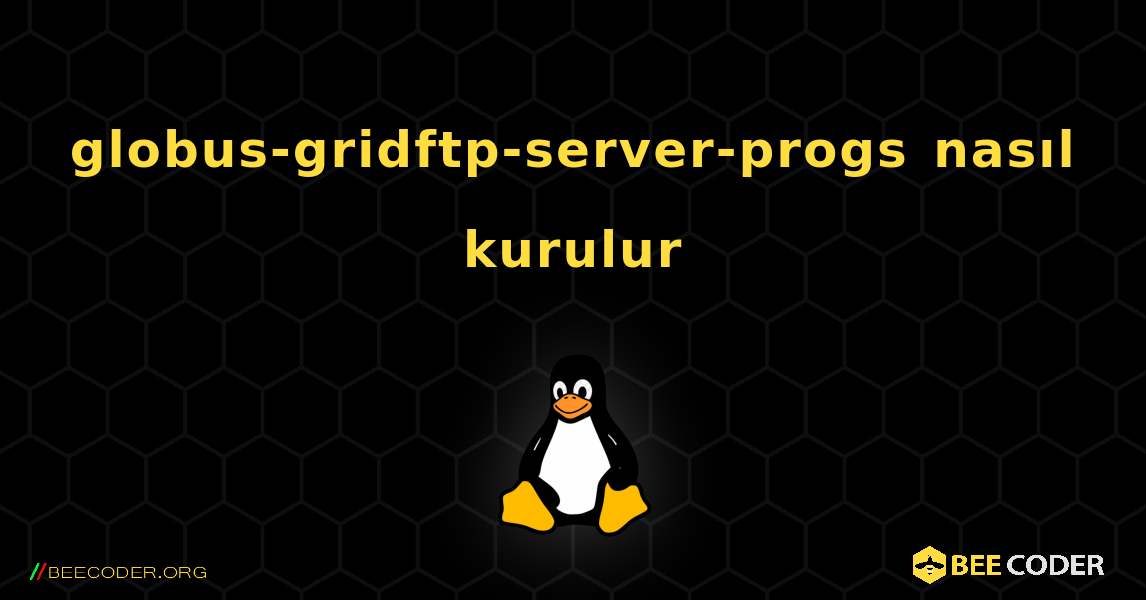globus-gridftp-server-progs  nasıl kurulur. Linux