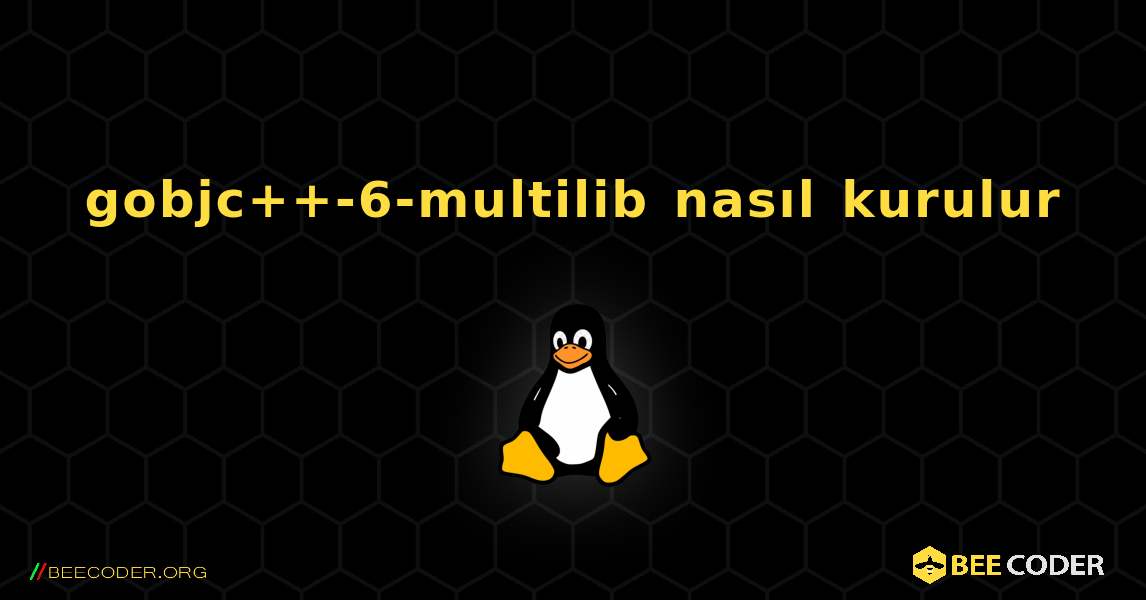gobjc++-6-multilib  nasıl kurulur. Linux