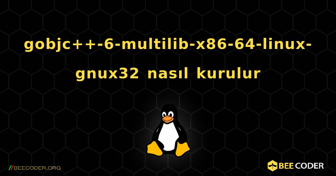 gobjc++-6-multilib-x86-64-linux-gnux32  nasıl kurulur. Linux