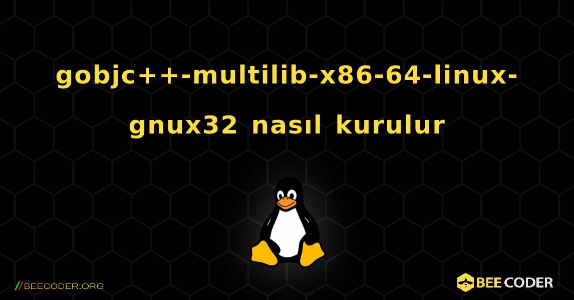gobjc++-multilib-x86-64-linux-gnux32  nasıl kurulur. Linux