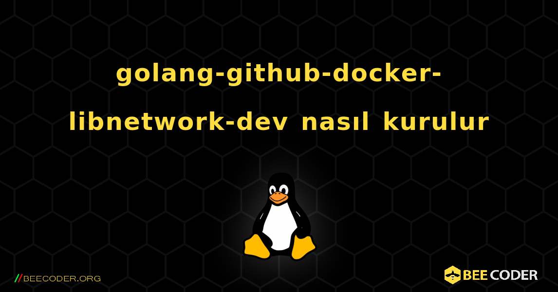 golang-github-docker-libnetwork-dev  nasıl kurulur. Linux