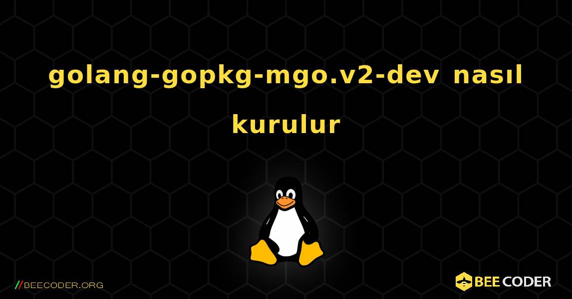 golang-gopkg-mgo.v2-dev  nasıl kurulur. Linux