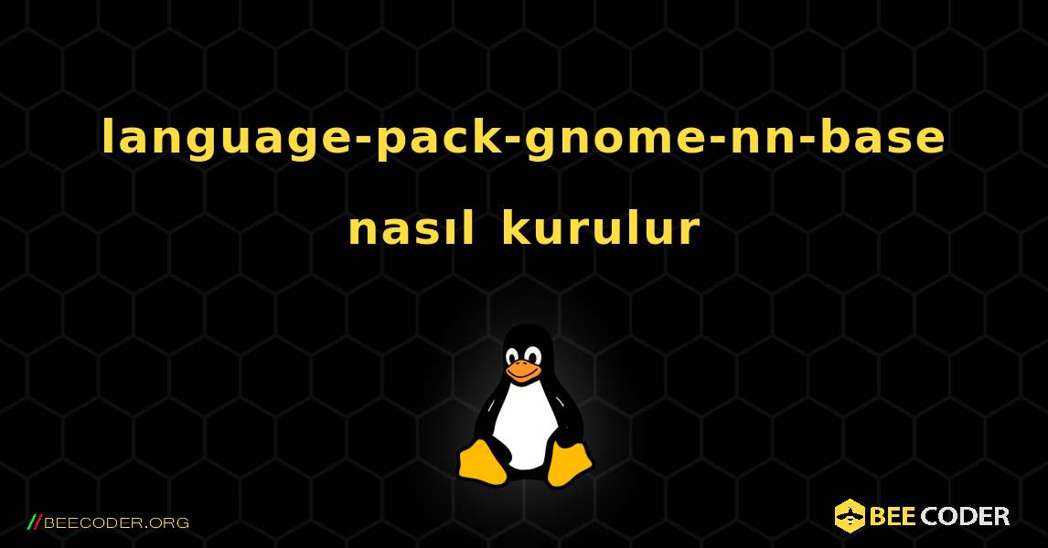 language-pack-gnome-nn-base  nasıl kurulur. Linux