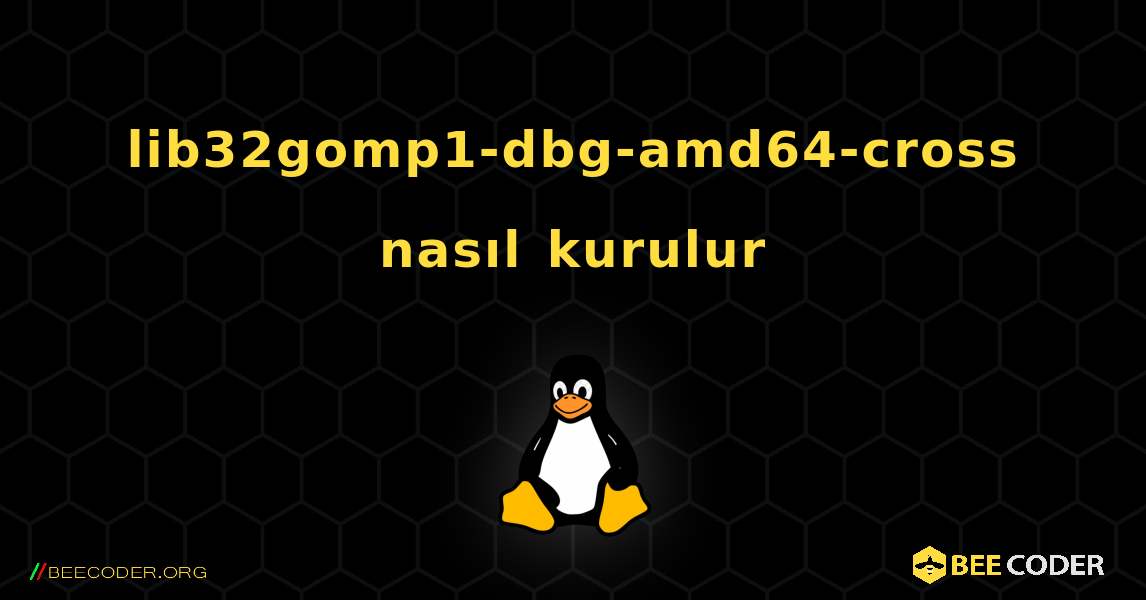 lib32gomp1-dbg-amd64-cross  nasıl kurulur. Linux
