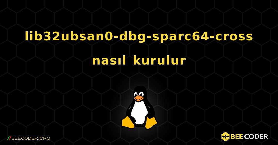 lib32ubsan0-dbg-sparc64-cross  nasıl kurulur. Linux