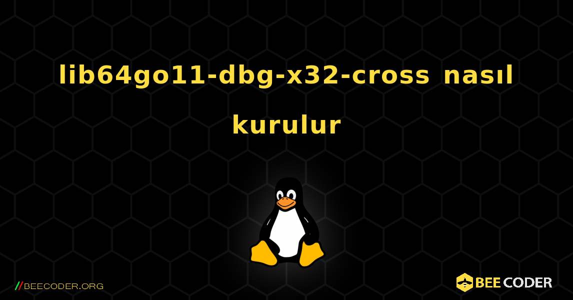 lib64go11-dbg-x32-cross  nasıl kurulur. Linux