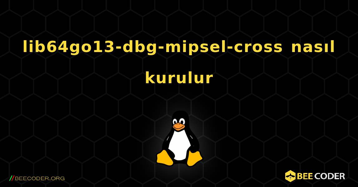 lib64go13-dbg-mipsel-cross  nasıl kurulur. Linux