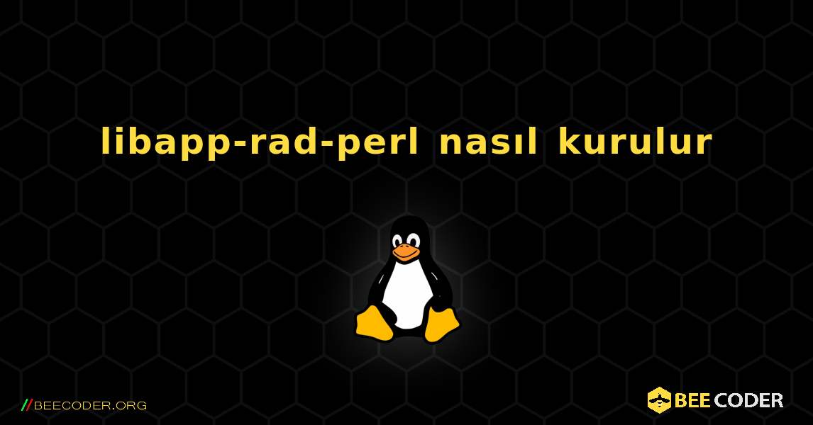 libapp-rad-perl  nasıl kurulur. Linux