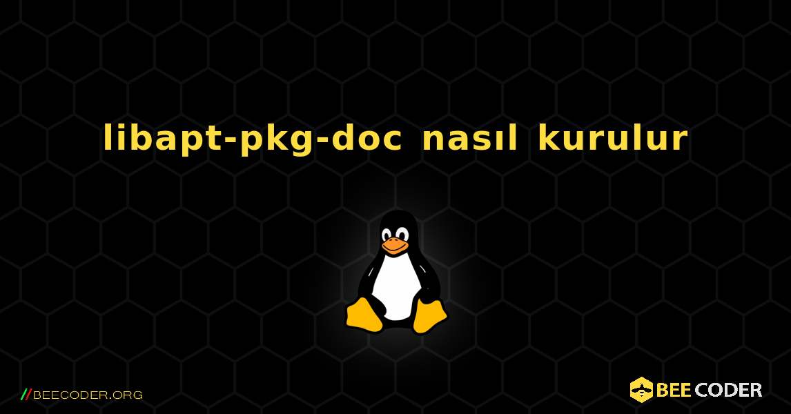 libapt-pkg-doc  nasıl kurulur. Linux