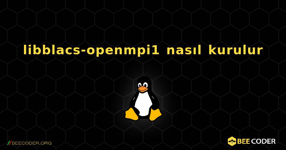 libblacs-openmpi1  nasıl kurulur. Linux